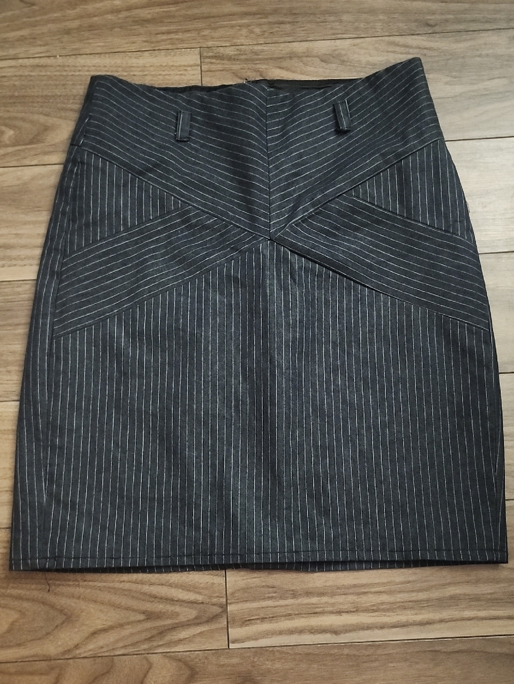 🔥 Dynamite Classic Black Pinstripe Pencil Skirt